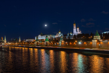 Fototapeta na wymiar View of the Moscow Kremlin
