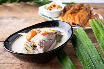 Mackerels Fish in Coconut Milk Soup
