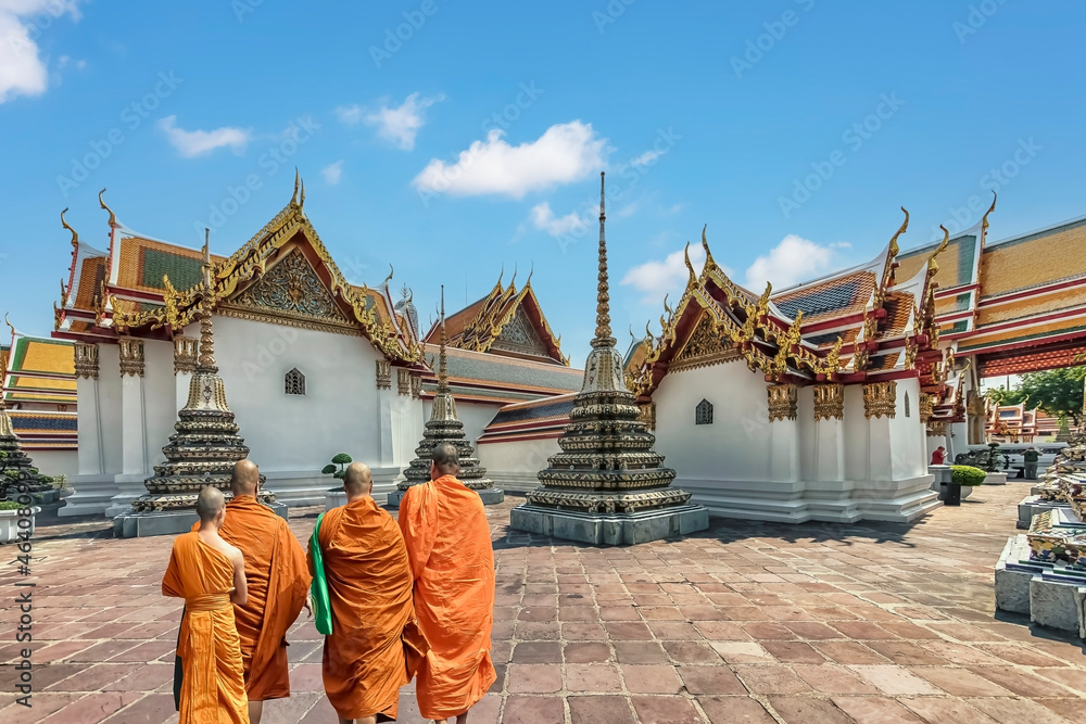 Canvas Prints wat pho temple in bangkok, thailand