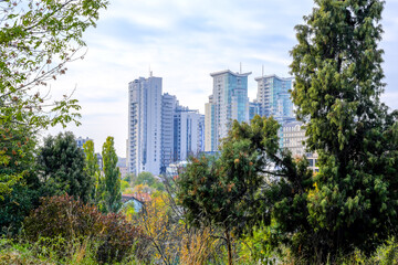 Obraz premium Autumn panoramic landscape