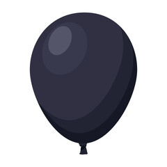 black balloon helium