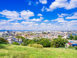 郊外の住宅地　東京