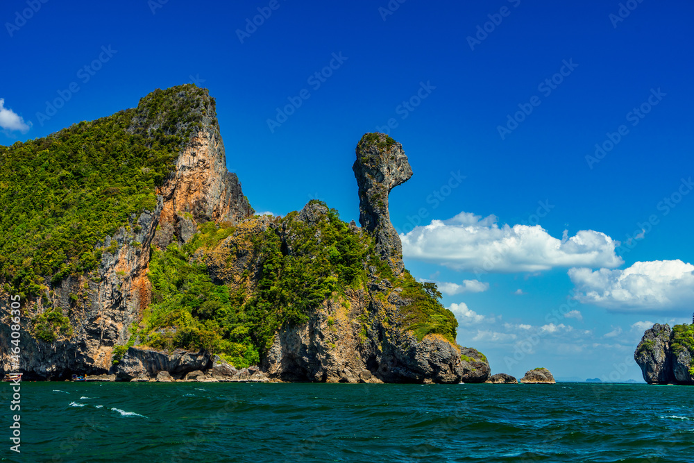 Wall mural reise durch thailand, backpack, abenteuer