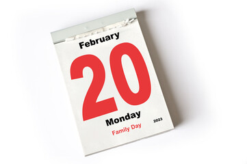 20. February 2023 Family Day