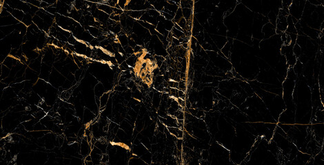 Black and gold marble texture design for cover book or brochure, poster, wallpaper background or realistic business and design artwork.