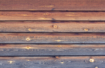 Wooden background.The texture of natural wooden boards, darkened by time.