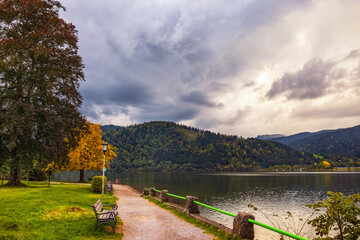 Fototapeta premium Majestic Lakes - Schliersee 