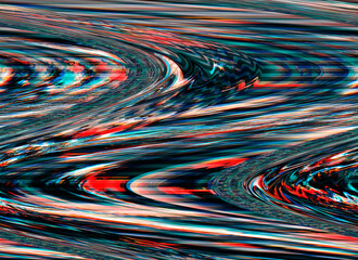Glitch Noise Photo TV Screen background Computer error Digital pixel noise abstract design Photo glitch Television signal fail Data decay Technical problem grunge wallpaper Colorful noise - 464094394