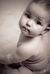 portrait of a little child