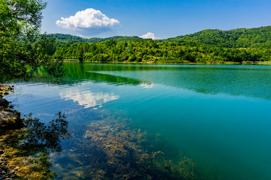 Grliste lake near Zajacar in Eastern Serbia