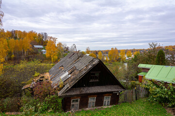 The small town of Plyos russia