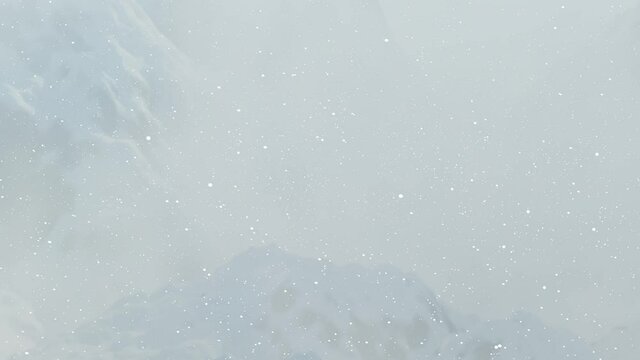 snow falling seamless loop