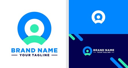 PEOPLE COLLABORATION LOGO APPLICATION TECHNOLOGY SIMPLE EDITABLE