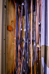 high-voltage wires