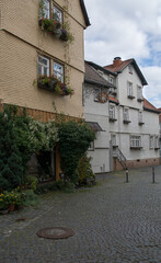 Village impression from the hessia town called Lauterbach