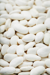 White beans are beans with a full-screen texture.