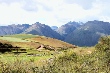 Fototapeta na wymiar Incas Sacred Valley, Cusco Peru