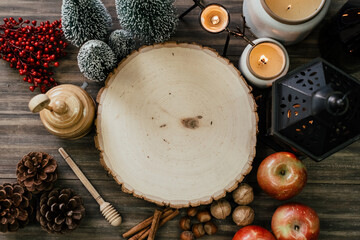 Winter Christmas Holiday Decoration