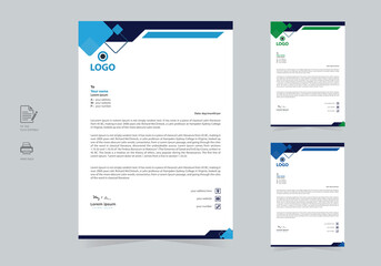 Professional Company Business Letterhead Template Design