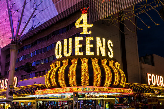 The Four Queens Hotel and Casino. The Four Queens is one of the most iconic fixtures on the Fremont Street Experience.