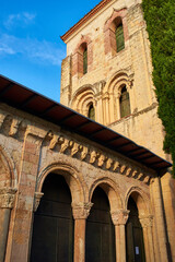 Fototapeta na wymiar San Juan de los Caballeros church, a Romanesque temple that at present is the headquarters of the Zuloaga Museum. Segovia, Spain.