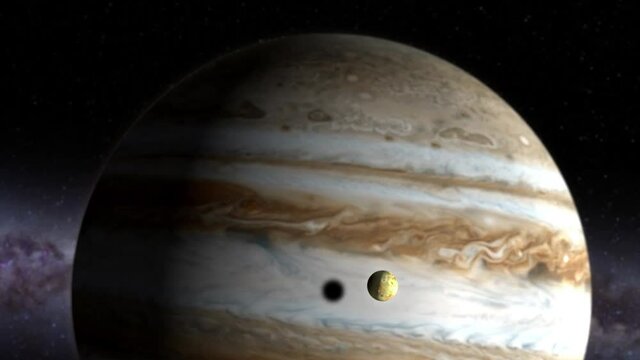 alien planet in space