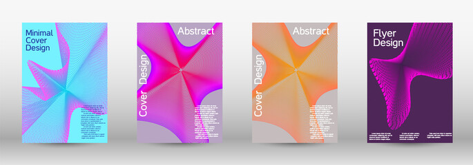 A colorful psychedelic background made from intertwined curved shapes.