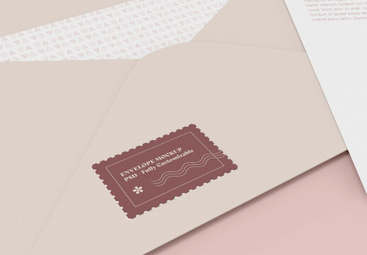 Business Envelope Mockup