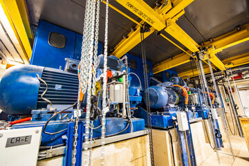 underground subway escalator engines