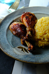 Peruvian Chicken and Rice - 464132776