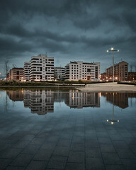 Buildings reflections