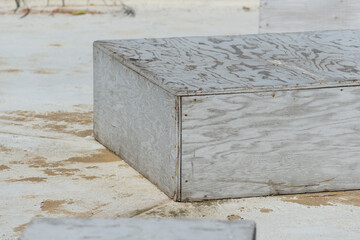 old wooden box