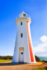 Fototapeta na wymiar Tas Devonport lighthouse