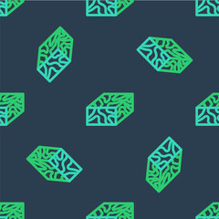 Line Wooden beam icon isolated seamless pattern on blue background. Lumber beam plank. Vector