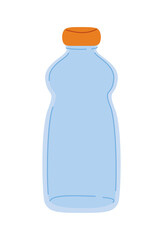 transparent water bottle