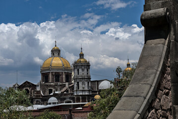 Vista aerea, La villa, Basilica, ciudad de México