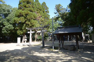 太子道　杵築神社（伴堂）　奈良県三宅町伴堂