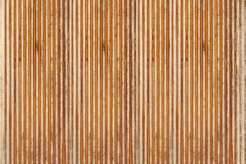 Brown Corrugated metal background and texture surface or galvanize steel
