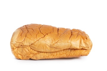 Bread isolated on white background.