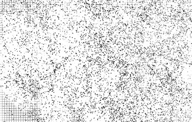 Grunge Black and White Distress Texture.Dust Overlay Distress Grain ,Simply Place illustration over any Object to Create grungy Effect.