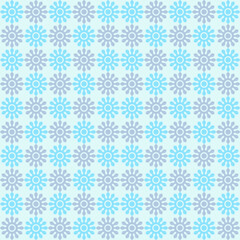 seamless pattern with snowflakes