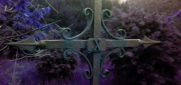 Cruz del vampiro nocturno