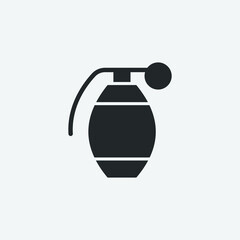 Grenade vector icon illustration sign
