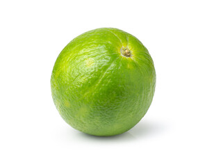 bitter orange isolated on white