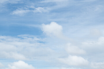 sky and white clouds, blue sky background with clouds
