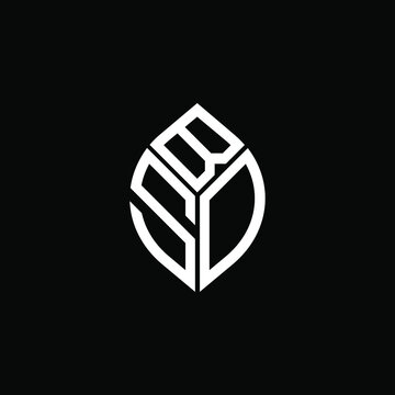 BSD letter logo creative design. BSD unique design
