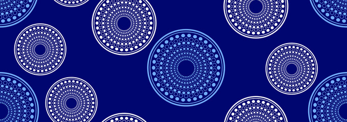 circle seamless pattern, picture art and abstract background.