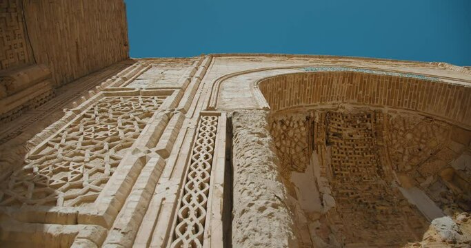 Bukhara city, Uzbekistan Magoki Attari Mosque. Medieval column domed mosque of the IX century. The oldest in Bukhara. Silk Road Central Asia 19 of 30