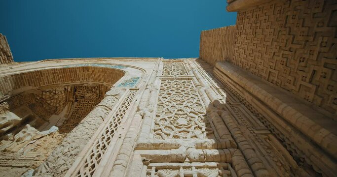Bukhara city, Uzbekistan Magoki Attari Mosque. Medieval column domed mosque of the IX century. The oldest in Bukhara. Silk Road Central Asia 9 of 30