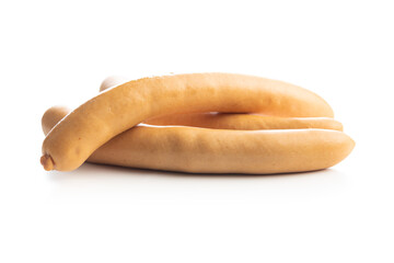 Smoked frankfurter sausages